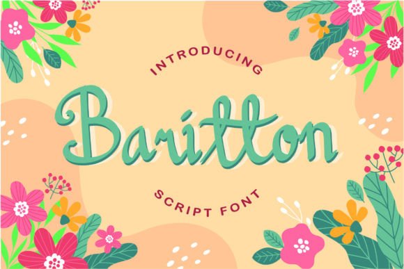 Barriton: A Handwritten Font That Feels Like a Quiet Conversation