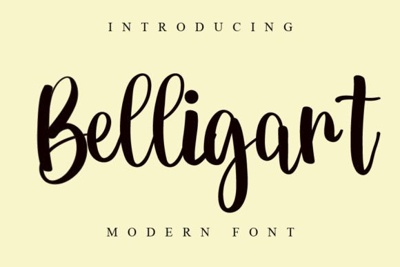 Belligart: A Fresh Script Font That Elevates Real Small Business Branding