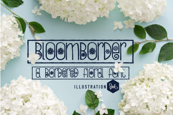 Bloomborder: A Creative Font for Impactful Campaigns