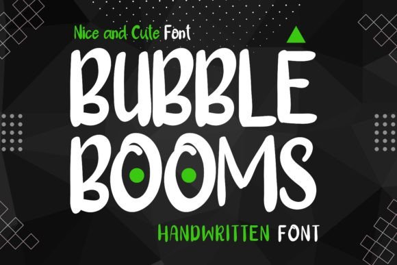 Bubble Booms Font Review