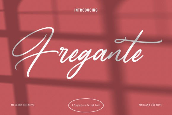 Fregante: A Font for Business Brilliance