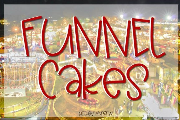 Funnel Cakes Font for Creative Projects