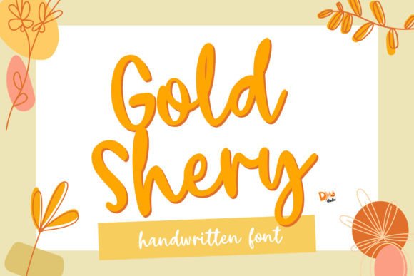 Gold Shery: A Gorgeous Script Font
