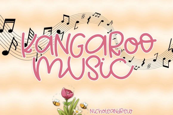 Kangaroo Music: A Quirky Font for Creative Marketing