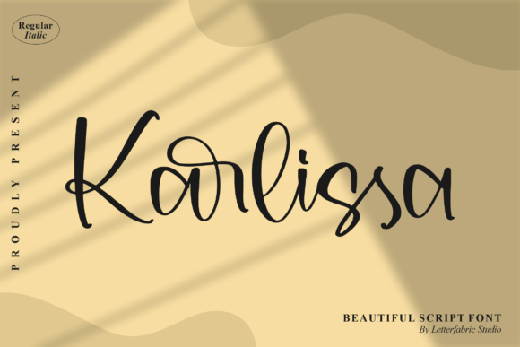 Karlissa: A Handwritten Font for Elegant Design