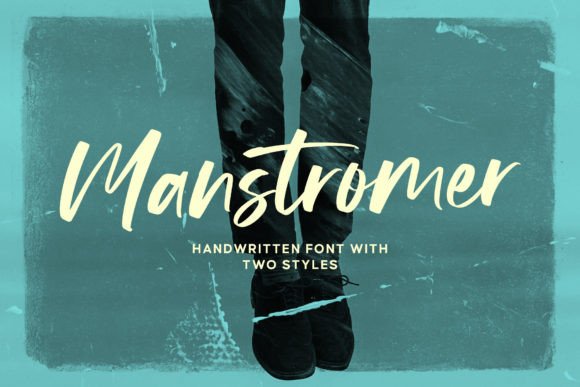 Manstromer: A Dynamic Handwritten Font