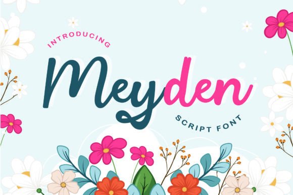 Mayden: A Script Font for Elegant Design