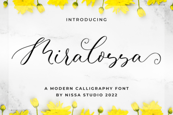 Miralossa: A Refined Script Font for Campaign Headlines & Brand Moments