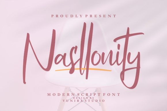 Nasllonity: A Smooth Handwritten Font for Trusted Branding
