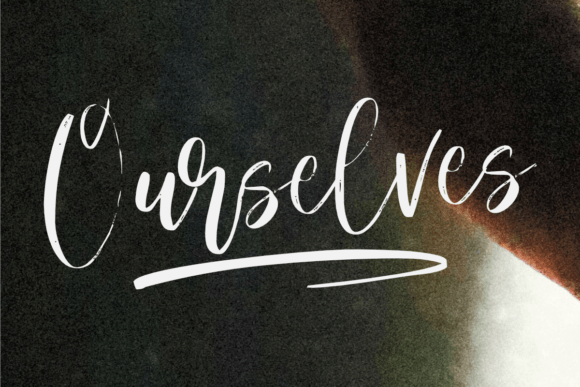 Ourselves: A Thoughtful Script Font for Editorial Identity