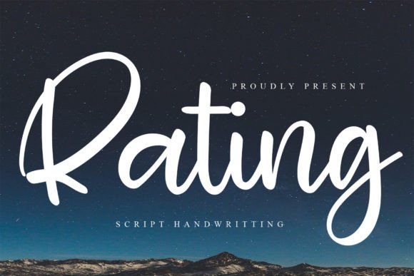 Rating: A Font That Speaks Clearly