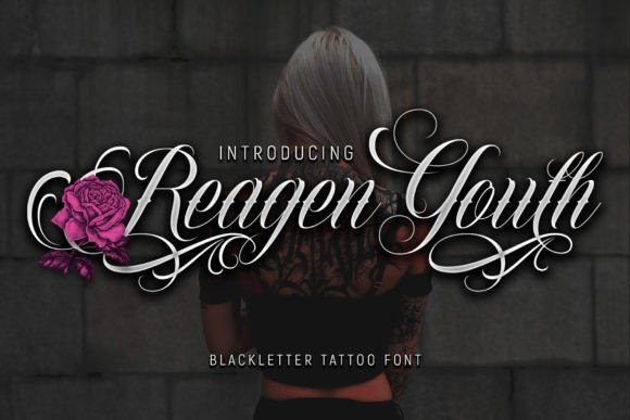 Reagen Youth Font for Creative Projects