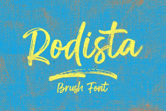 Rodista: A Modern Handwritten Font
