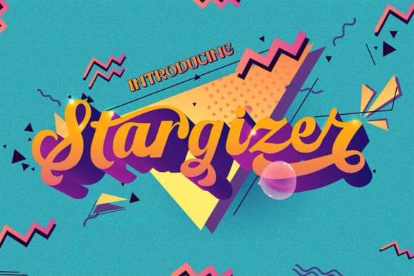 Stargizer: A Font That Brings Vintage Vibes to Your Brand