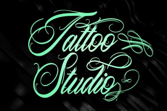 Tattoo Studio Font: Bold & Beautiful