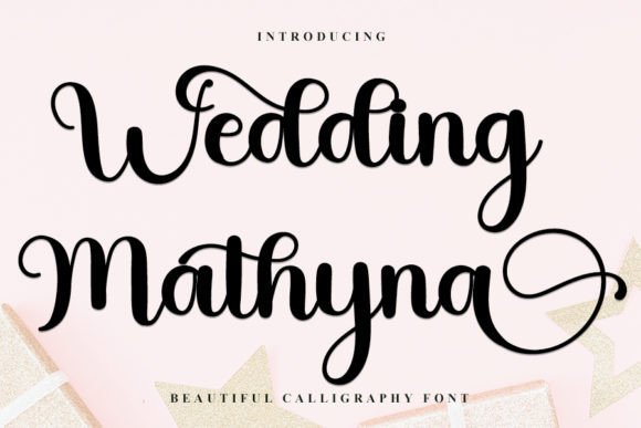 Wedding Mathyna: A Refined Handwritten Typeface for Editorial Warmth